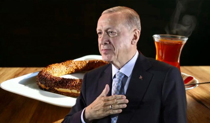 5 kişilik bir ailenin çay – simit yeme bedeli ortaya çıktı! Erdoğan'ın hesabına göre...
