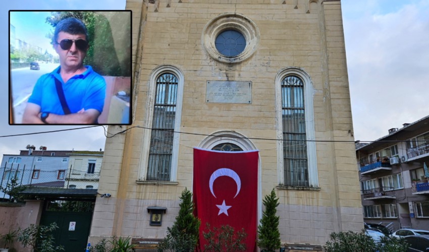 Sarıyer'deki kilise saldırısının yeni görüntüleri ortaya çıktı: Hayatını kaybeden Tuncer Cihan'a kapıyı açmış!