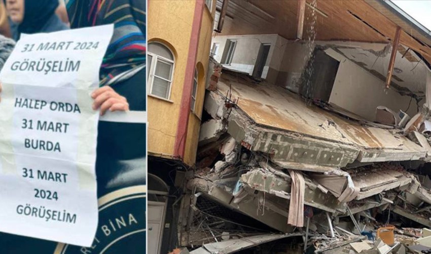 Protesta della 'busta gialla' dei terremotati davanti alla sede dell'AKP: 'Ci vediamo il 31 marzo'