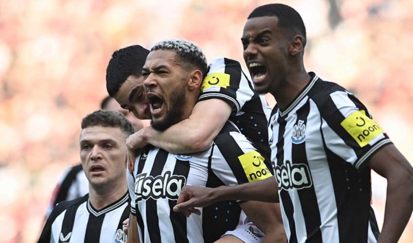 Newcastle 3 golle bir üst tura yükseldi