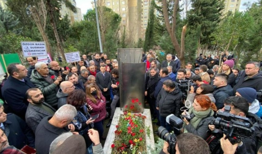 Metin Göktepe mezarı başında anıldı