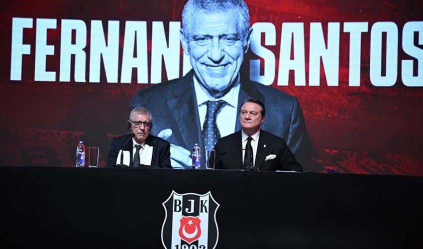 Beşiktaş'ta Fernando Santos dönemi resmen başladı! 'Portekiz'e çok benziyor'
