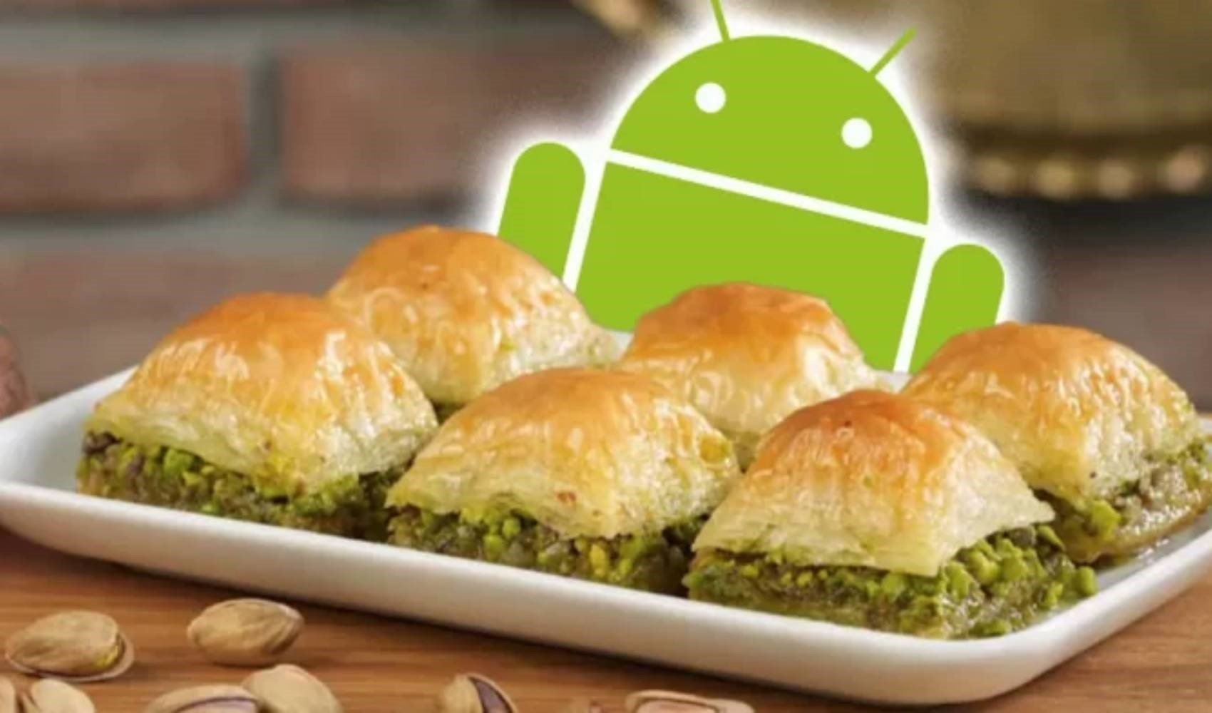 Google, yeni işletim sistemine 'Baklava' adını verdi