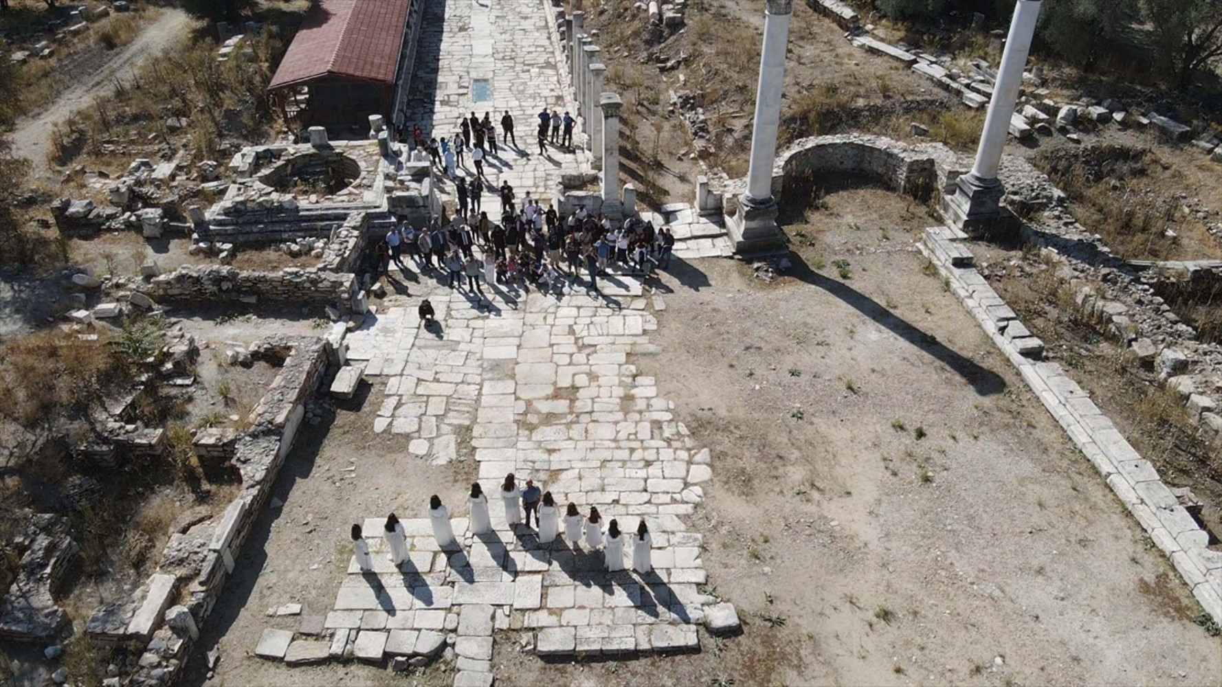 Viaggio nell'antica tradizione a Yatağan: rievocata la cerimonia del trasporto della chiave a Stratonikeia