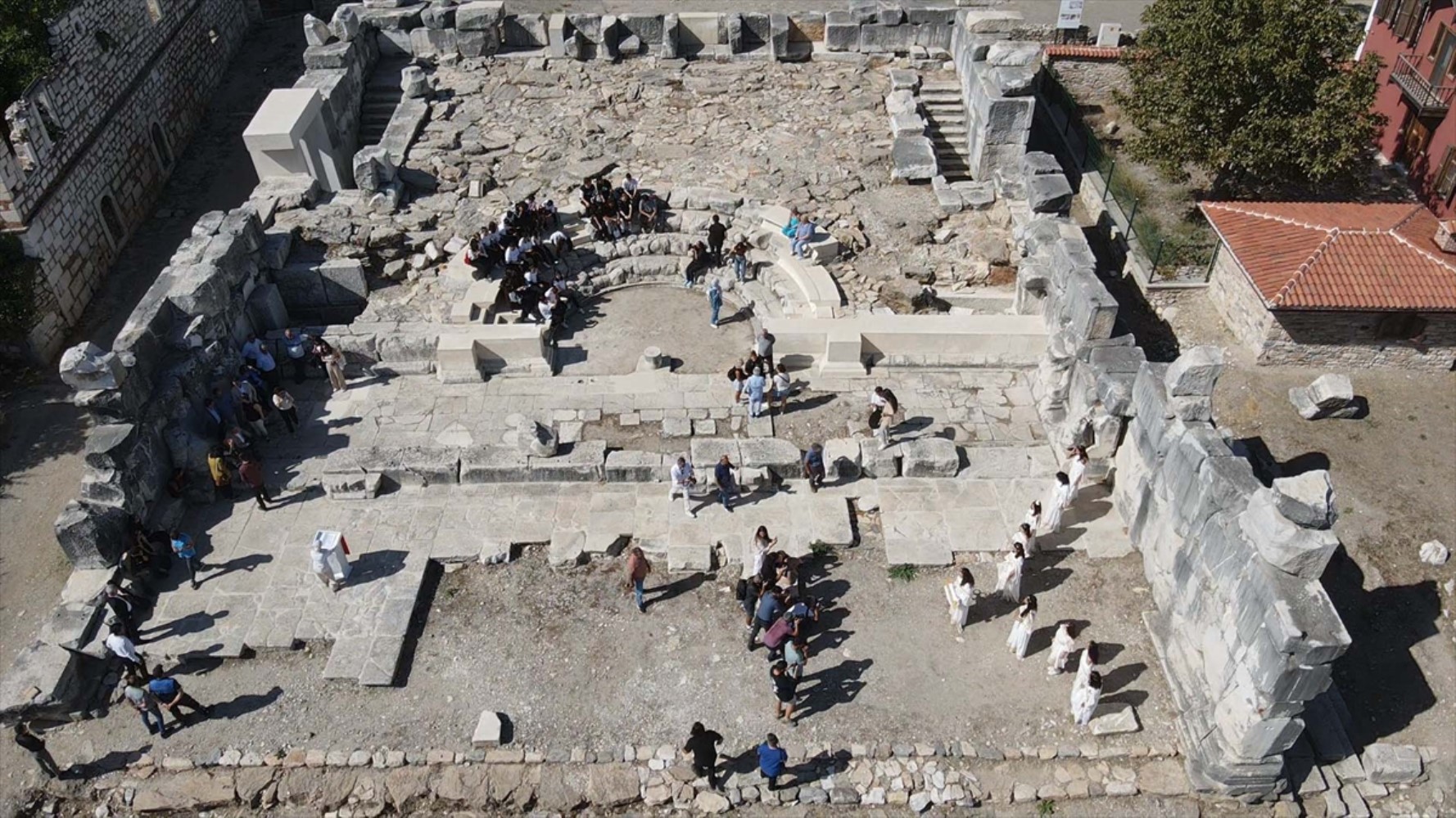 Viaggio nell'antica tradizione a Yatağan: rievocata la cerimonia del trasporto della chiave a Stratonikeia