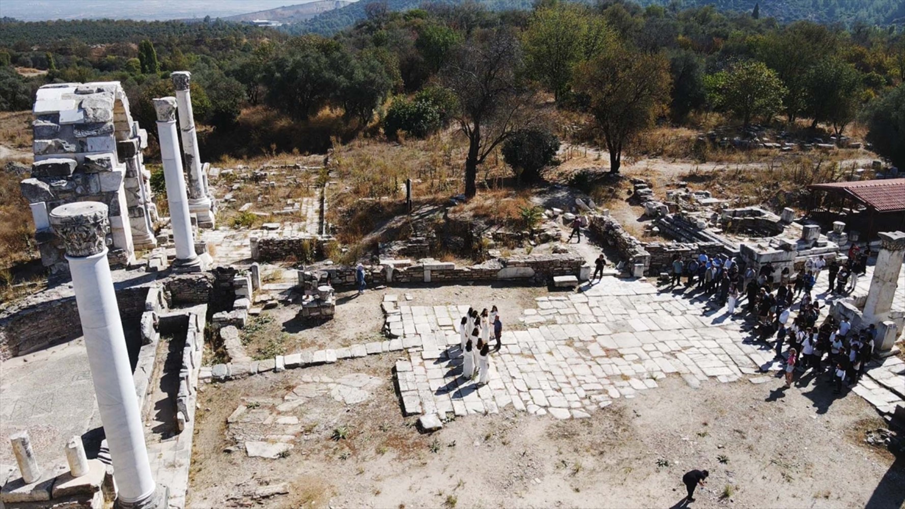 Viaggio nell'antica tradizione a Yatağan: rievocata la cerimonia del trasporto della chiave a Stratonikeia