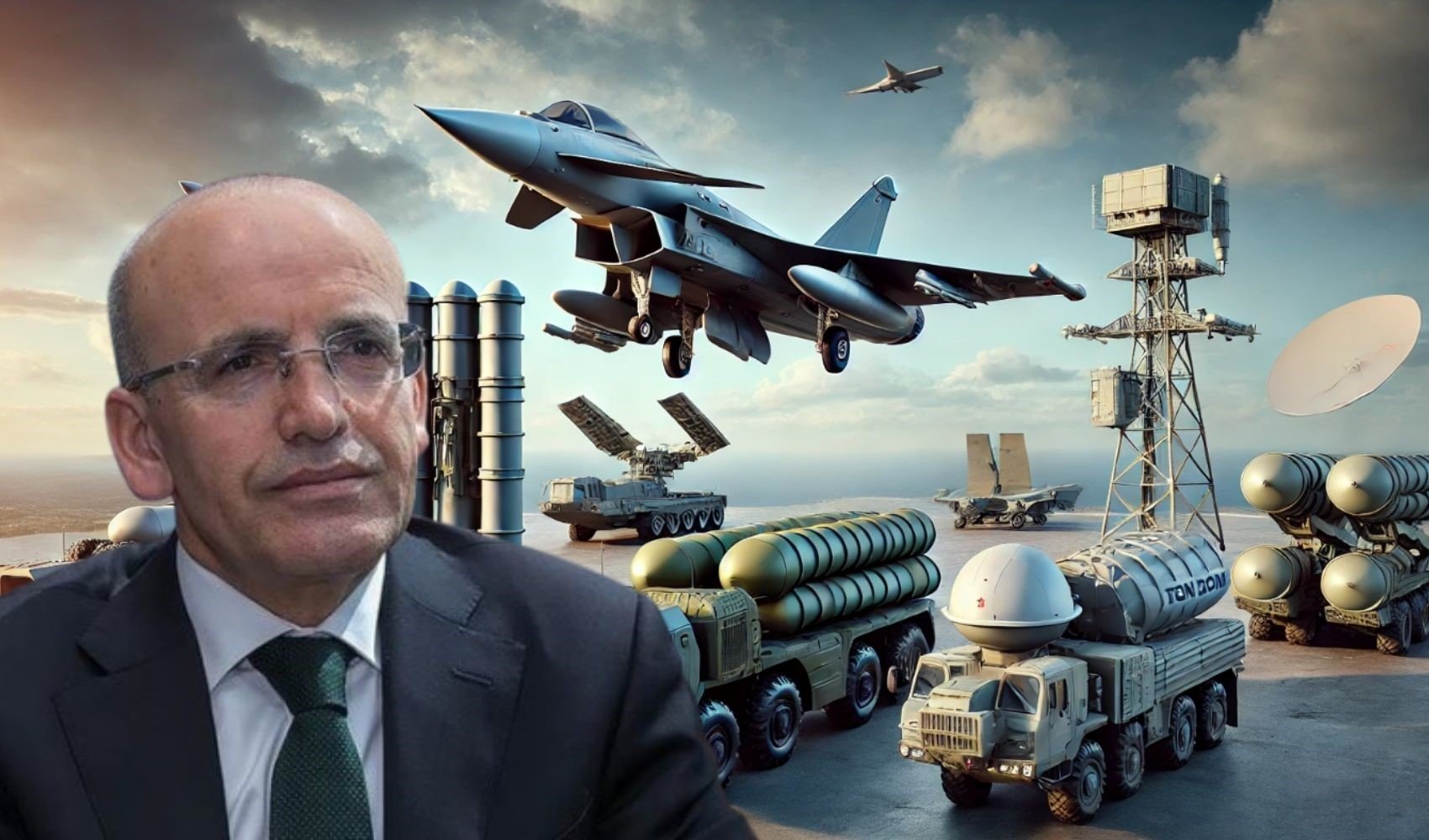 Türkiye'nin 'yeni hava savunma sistemini' Mehmet Şimşek duyurdu akıllara S-400 geldi! 'Demir Kubbe inşa edilecek...'