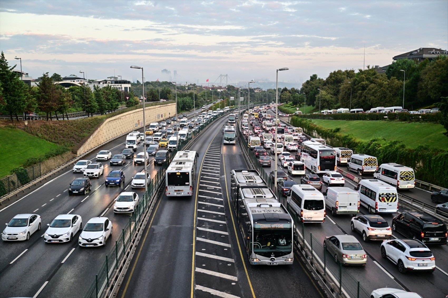 Nubifragi a Istanbul! Qual è la situazione del traffico?