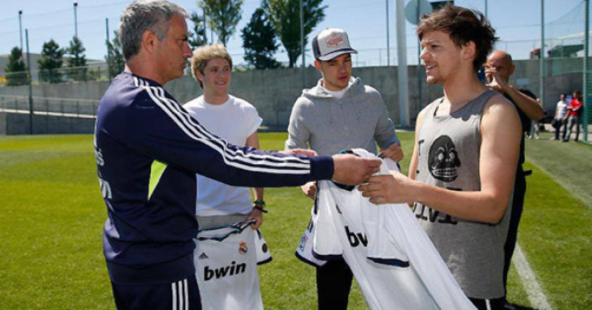 One Direction üyesi Liam Payne, Jose Mourinho hayranıymış! İşte o görüntüler...