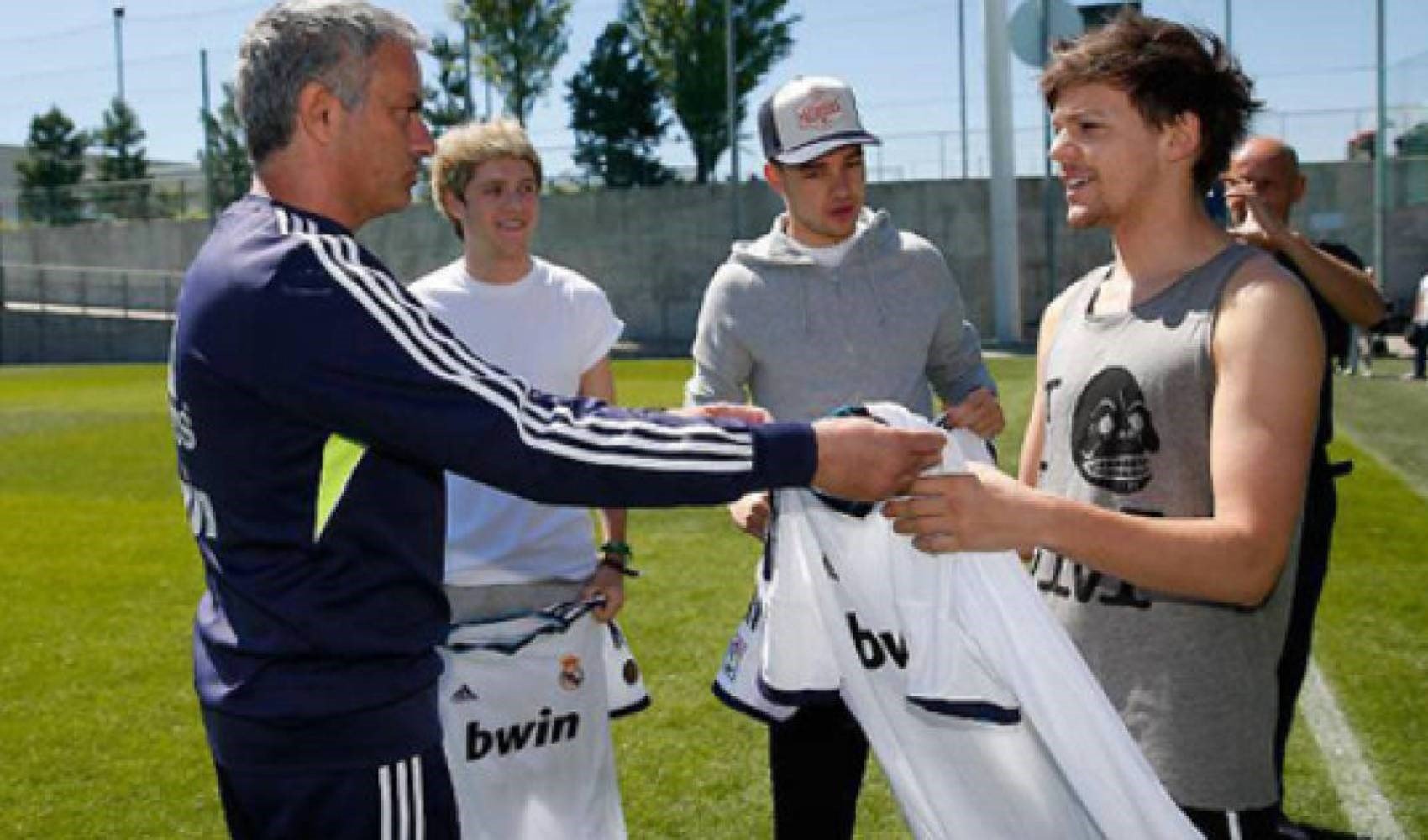 One Direction üyesi Liam Payne, Jose Mourinho hayranıymış! İşte o görüntüler...