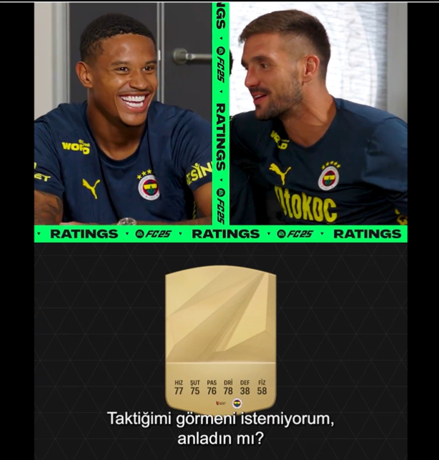 En-Nesyri'nin FC25 raytingini gören Maximin şok oldu: 'Dzeko'nun bitiriciliği daha iyi değil mi?'