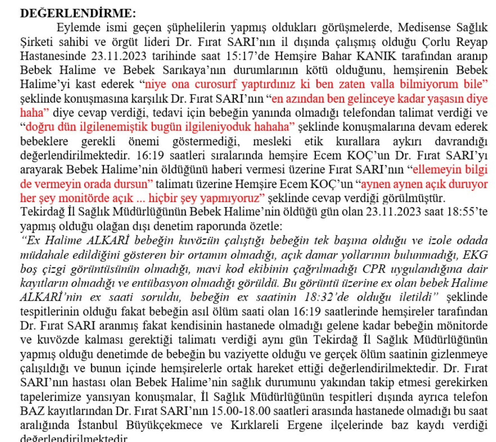 'Yenidoğan çetesi' lideri Fırat Sarı'nın sicilinden PKK çıktı: 5 yıl cezaevinde yattım'