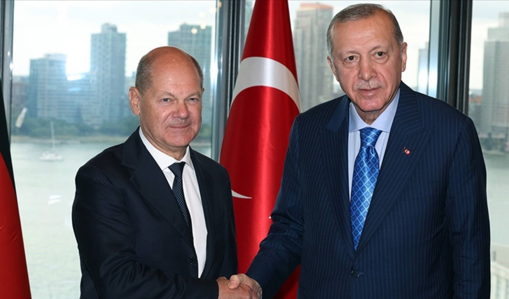 Almanya Başbakanı Scholz Türkiye'de