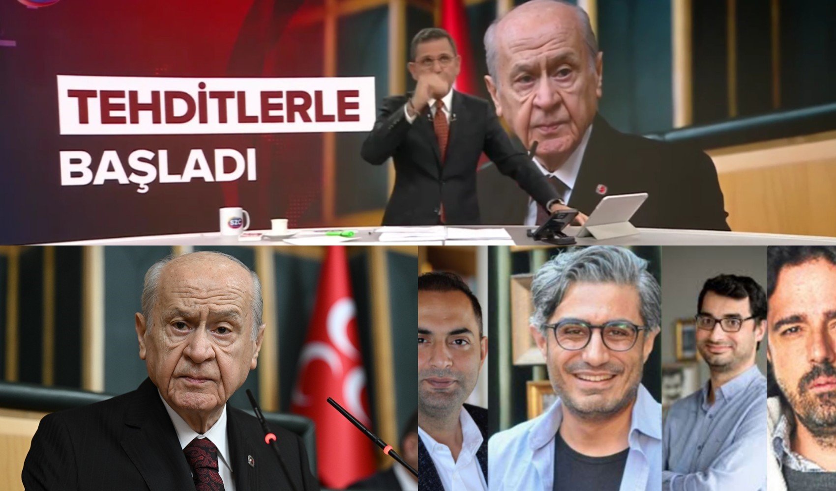 Fatih Portakal gazetecileri tehdit eden Bahçeli'ye öfke kustu! 