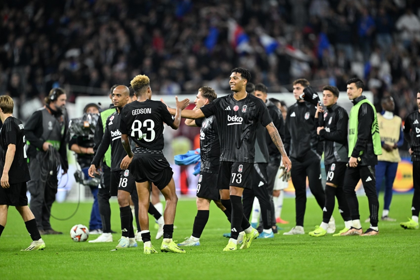 Beşiktaş'ın Lyon zaferi Fransız basınında geniş yer buldu: Lyon için kabus gece