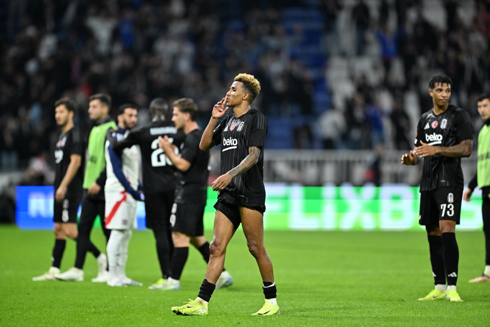 Beşiktaş'ın Lyon zaferi Fransız basınında geniş yer buldu: Lyon için kabus gece