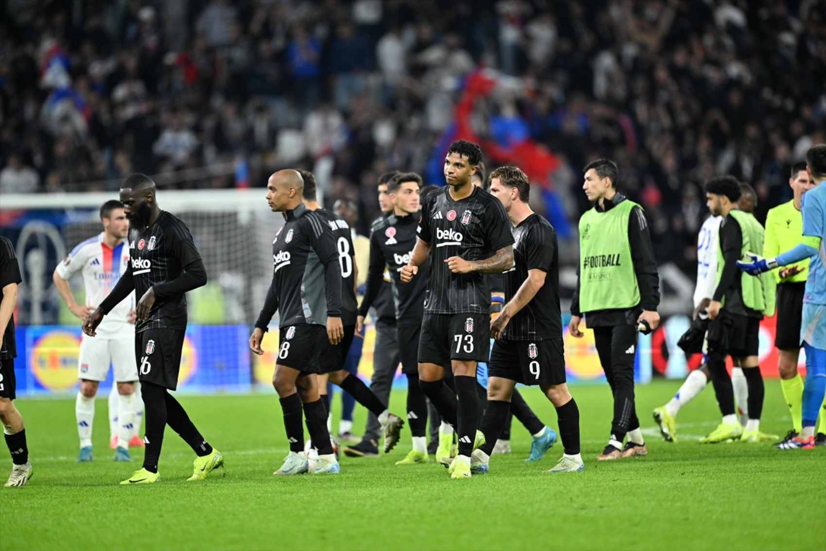 Beşiktaş'ın Lyon zaferi Fransız basınında geniş yer buldu: Lyon için kabus gece