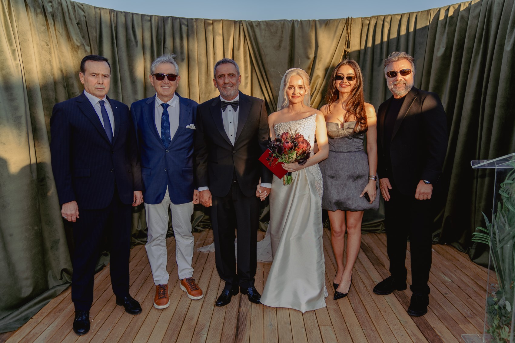 Yavuz Bingöl e Nilşah Ağaoğlu si sono sposati con una cerimonia semplice
