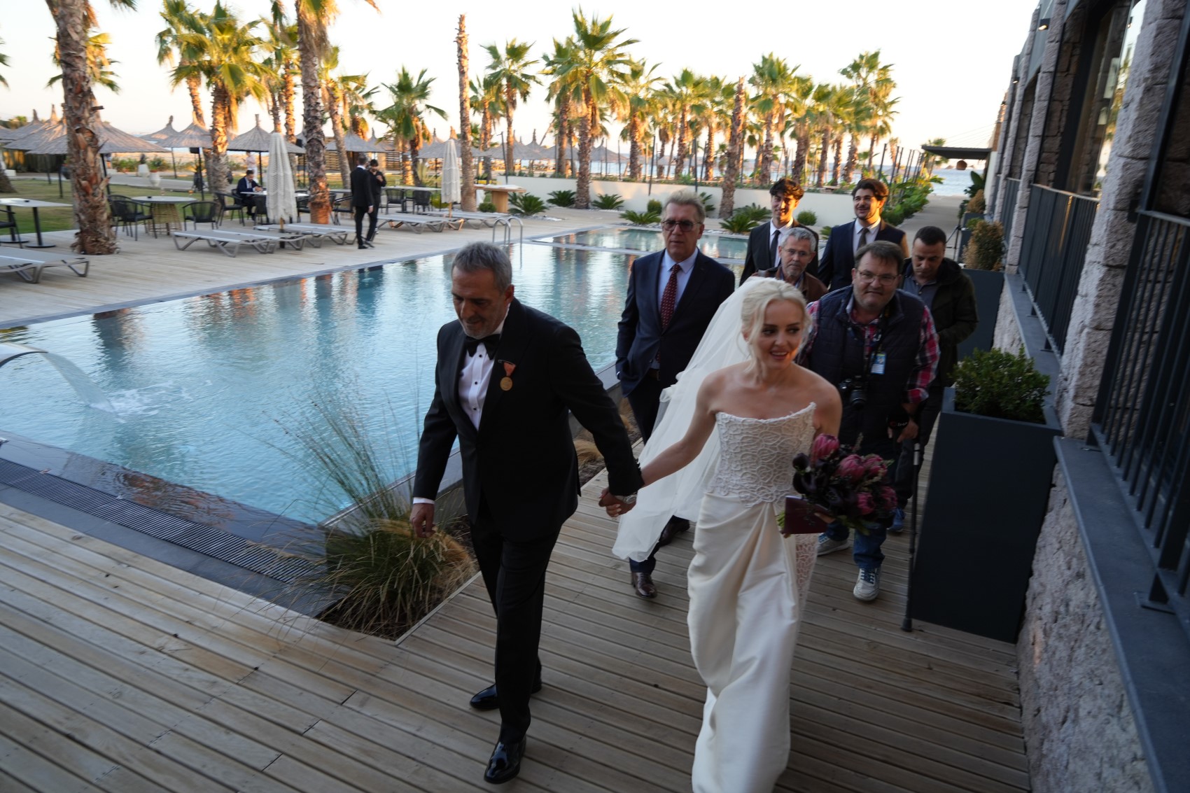 Yavuz Bingöl e Nilşah Ağaoğlu si sono sposati con una cerimonia semplice