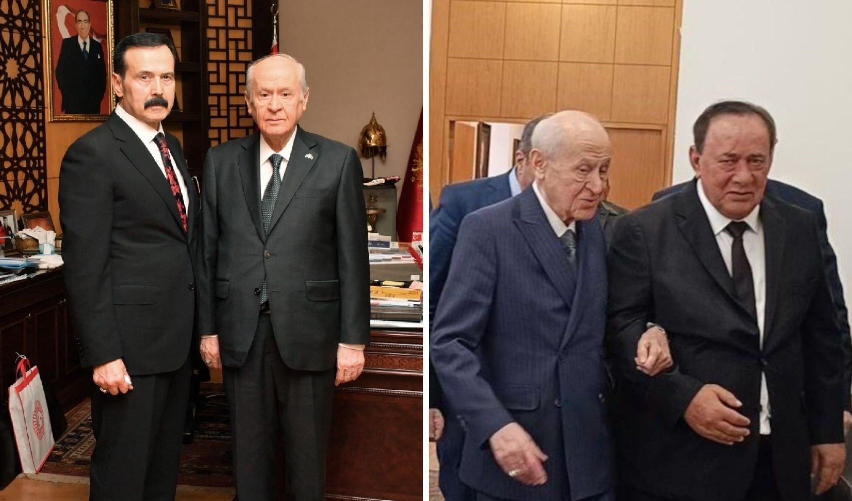 Çakıcı'dan sonra Kürşat Yılmaz da Bahçeli’nin yanında yer aldı