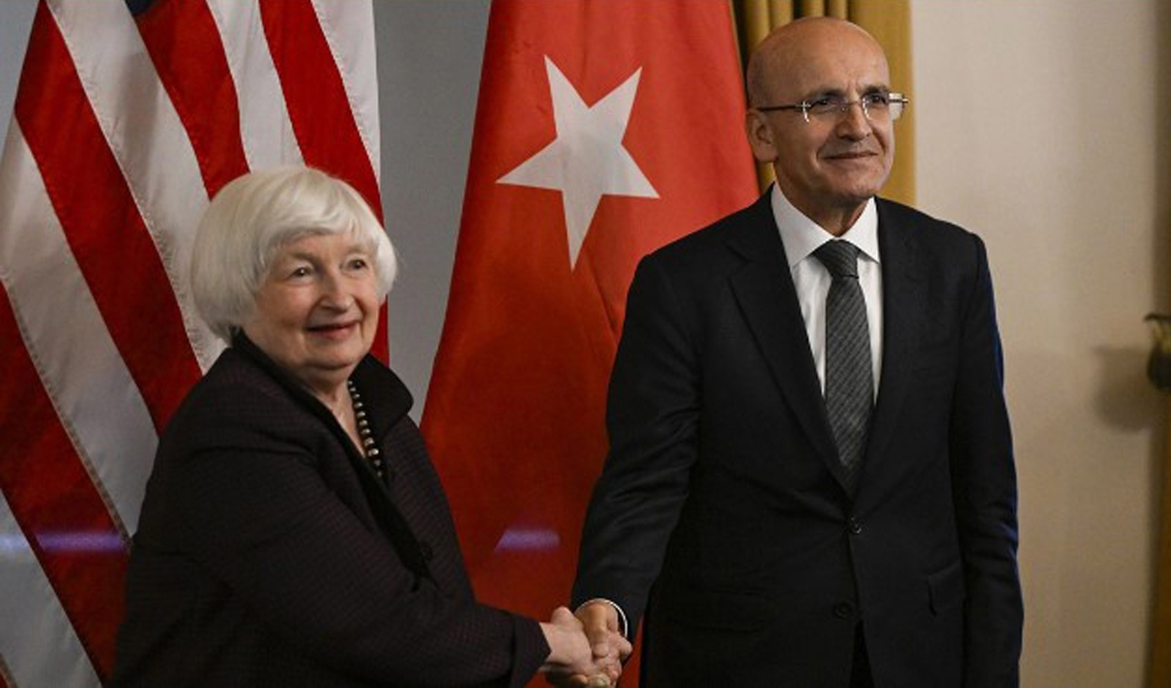 Bakan Şimşek ABD'li mevkidaşı Yellen ile görüştü