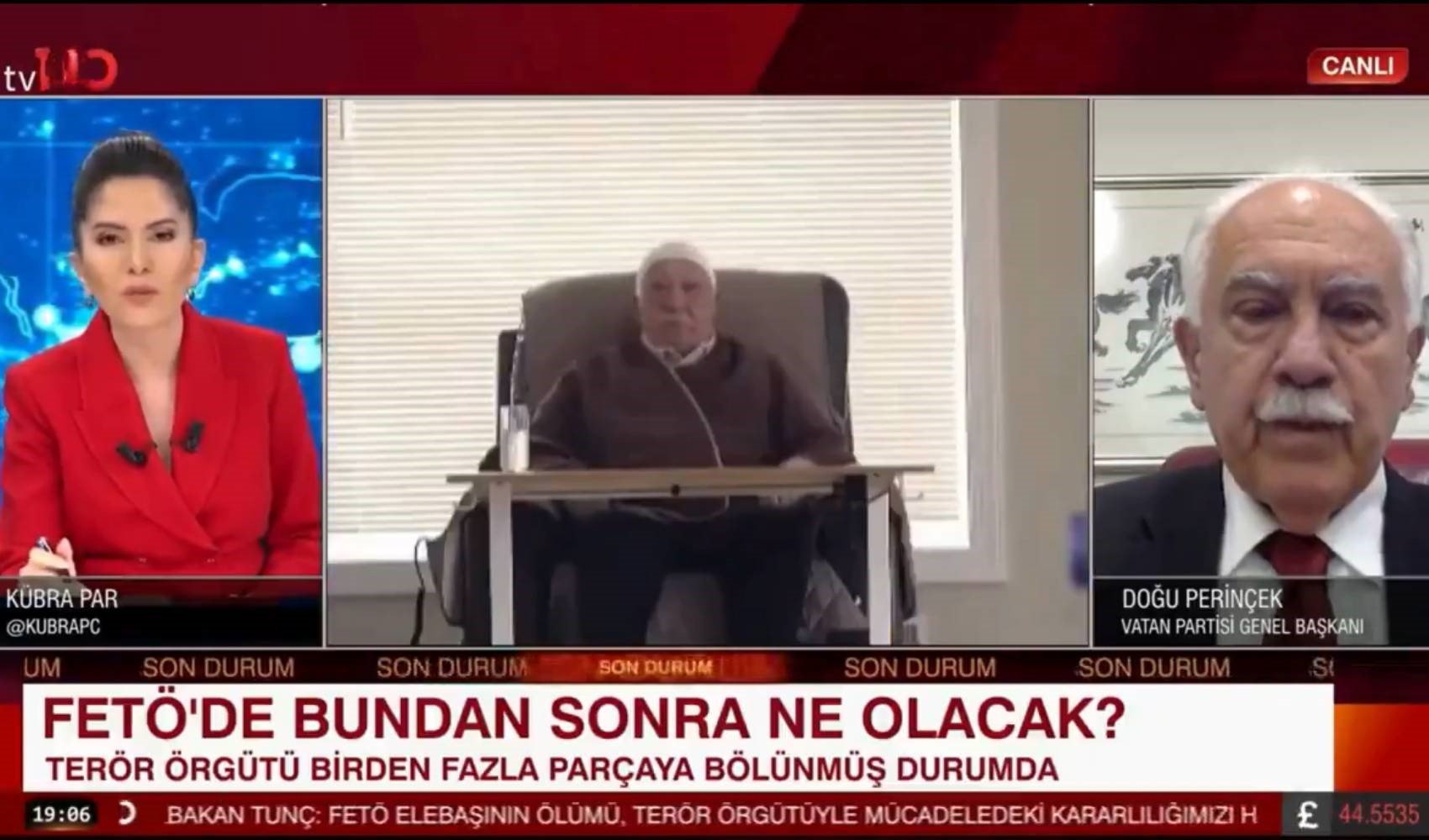 Doğu Perinçek'ten olay Fethullah Gülen sözleri