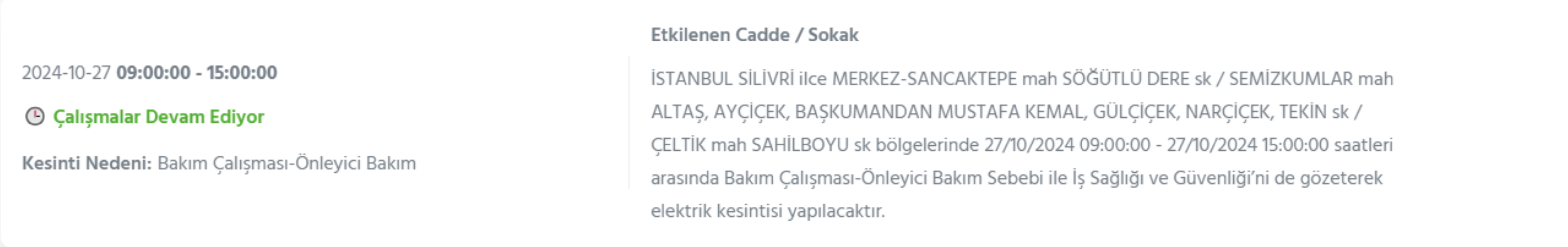 İstanbul'da elektrik kesintisi: 27 Ekim'de hangi mahalleler etkilenecek? AYEDAŞ, BEDAŞ...