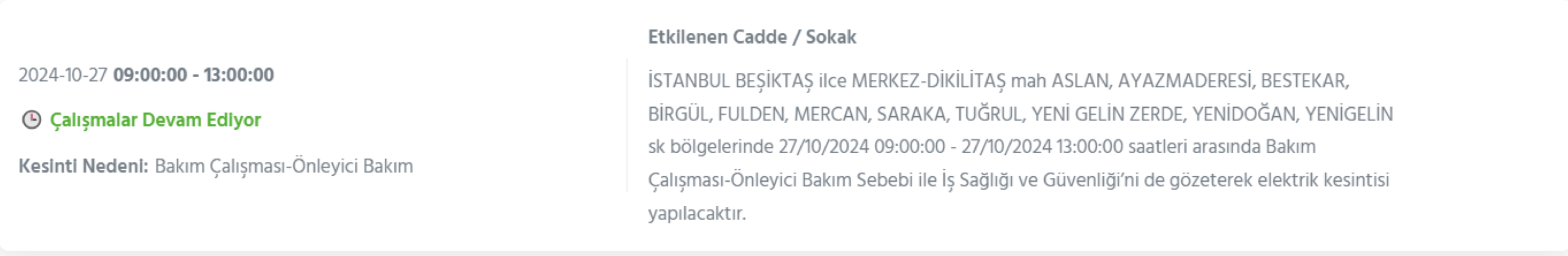 İstanbul'da elektrik kesintisi: 27 Ekim'de hangi mahalleler etkilenecek? AYEDAŞ, BEDAŞ...