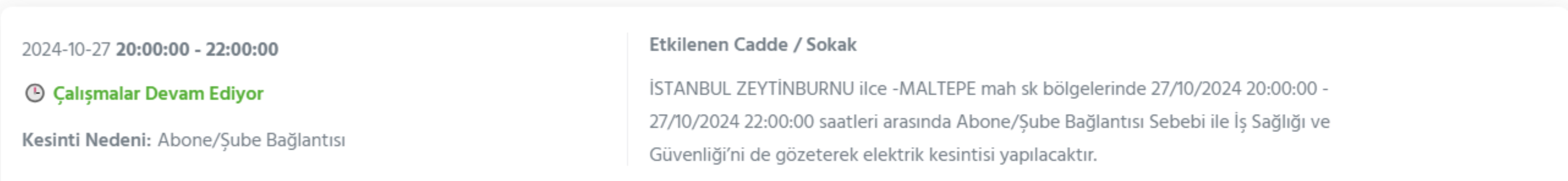 İstanbul'da elektrik kesintisi: 27 Ekim'de hangi mahalleler etkilenecek? AYEDAŞ, BEDAŞ...