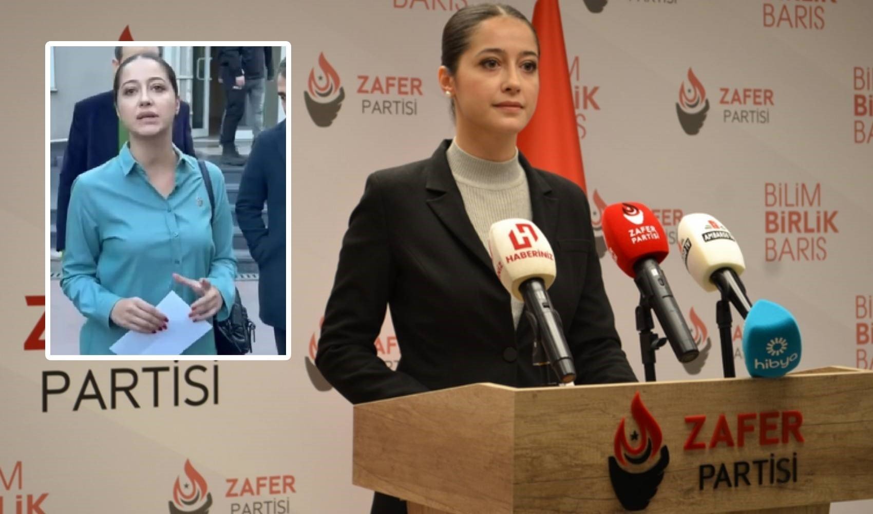 Zafer Partisi Genel Başkan Yardımcısı Sevdagül Tuncer'e gözaltı!