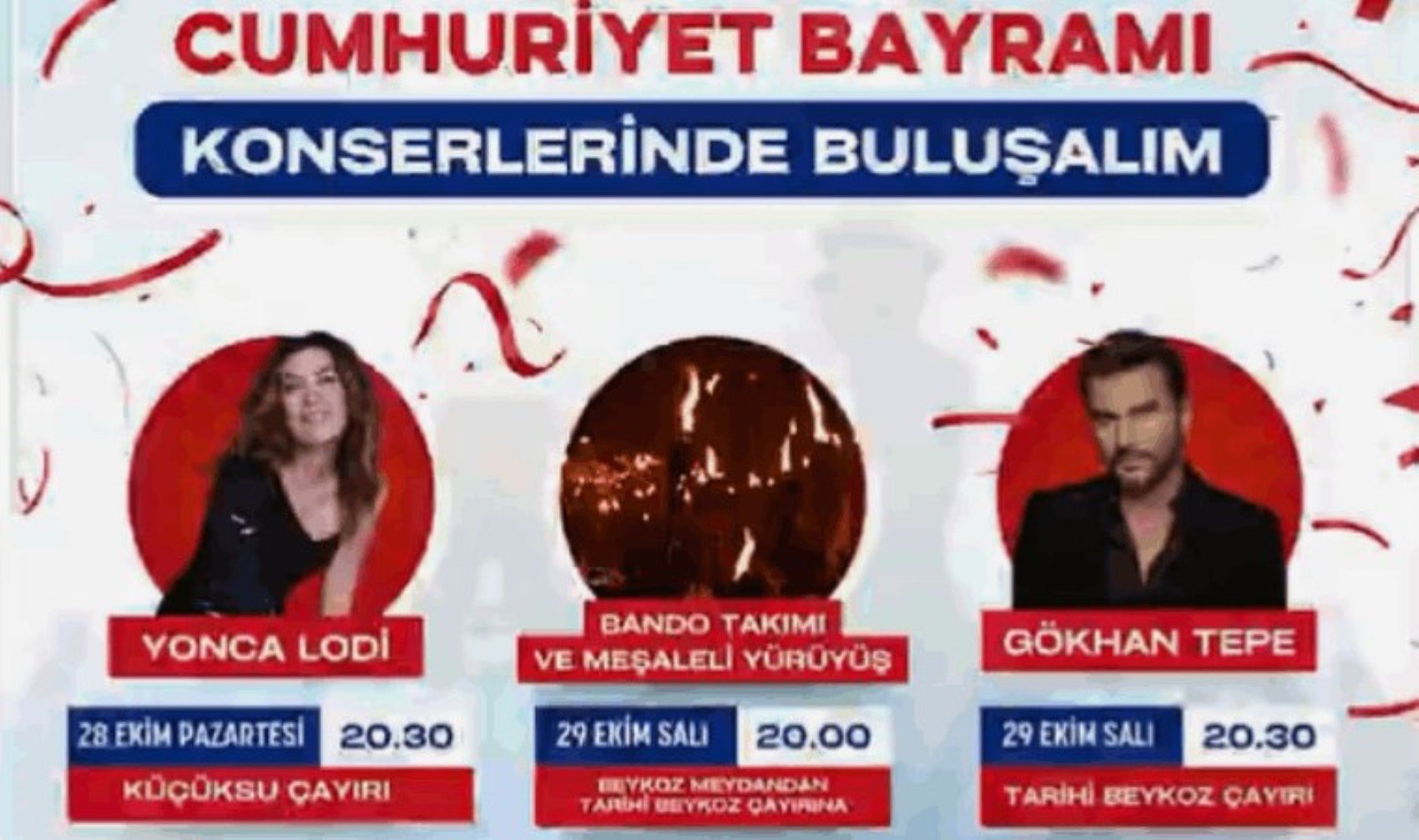 İstanbul'un tüm ilçelerinde 29 Ekim Cumhuriyet Bayramı konserlerinin listesi belli oldu: Ankara, İzmir ve Bursa'da hangi konserler var?