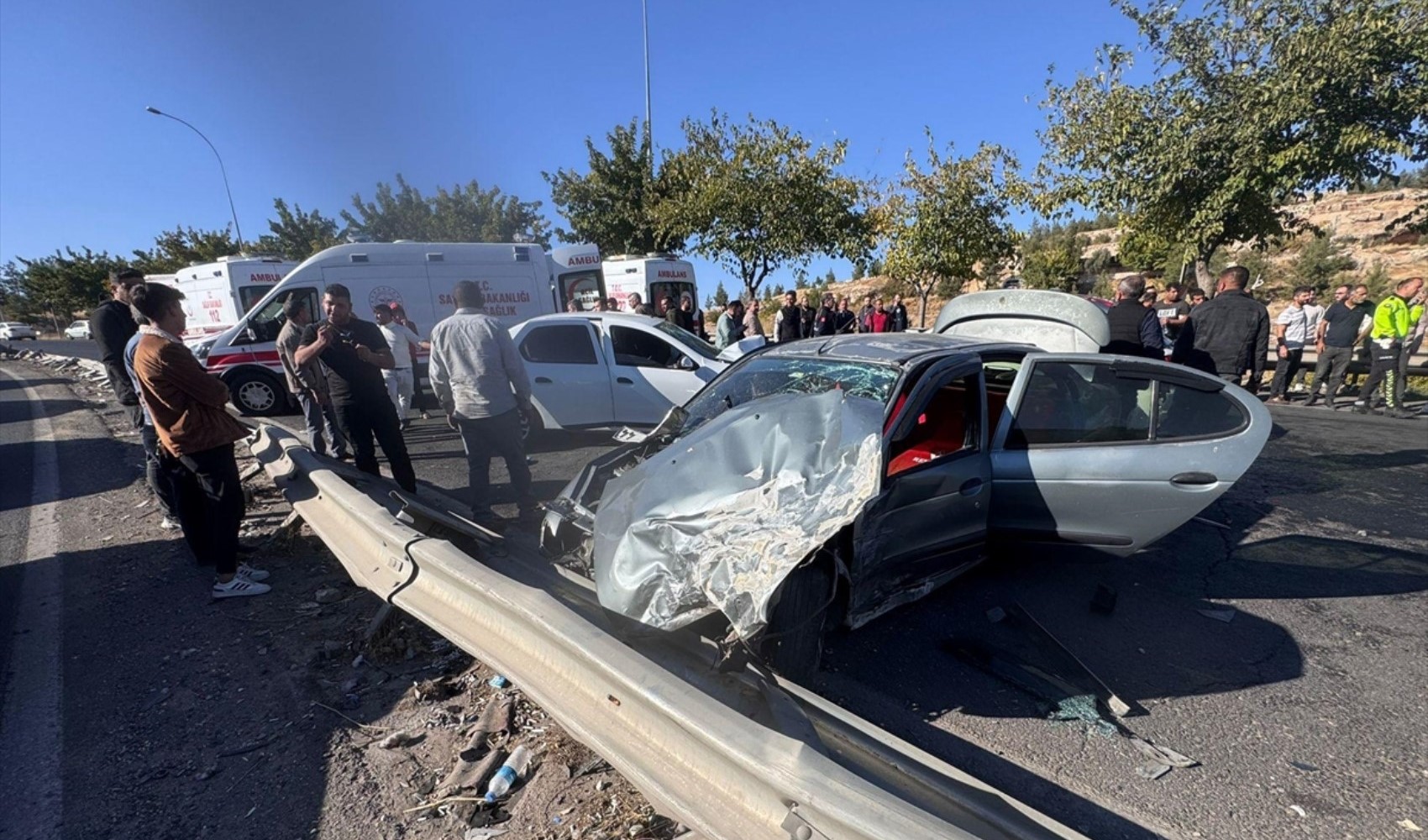 Şanlıurfa'da zincirleme trafik kazası! 7 yaralı