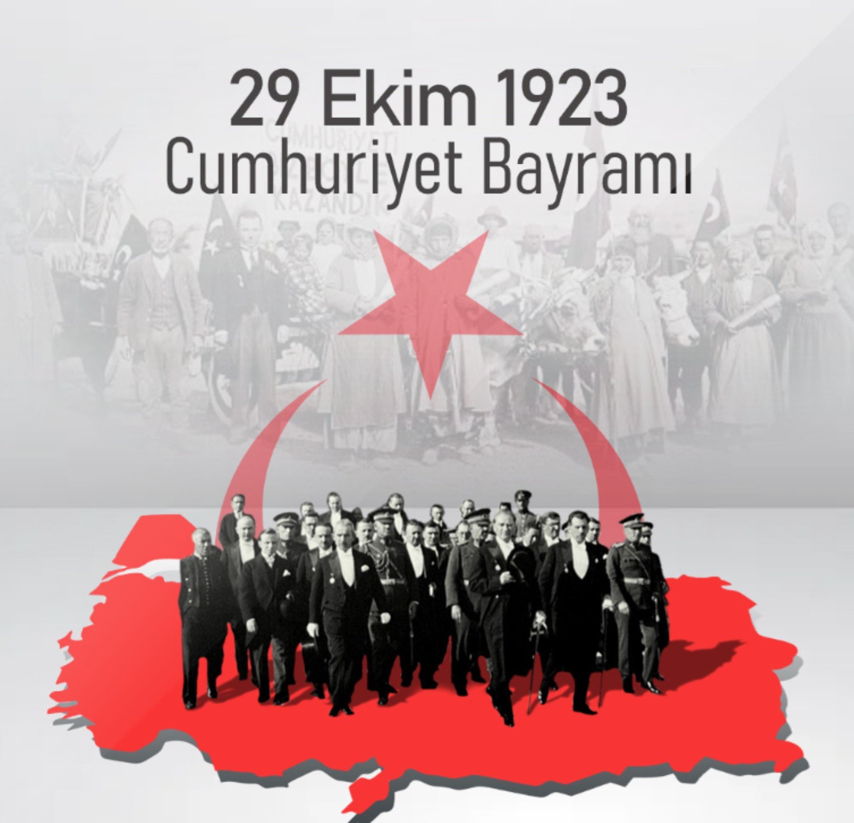 Cumhuriyet Bayramı coşkusu: Resimli mesajlarla kutlama!