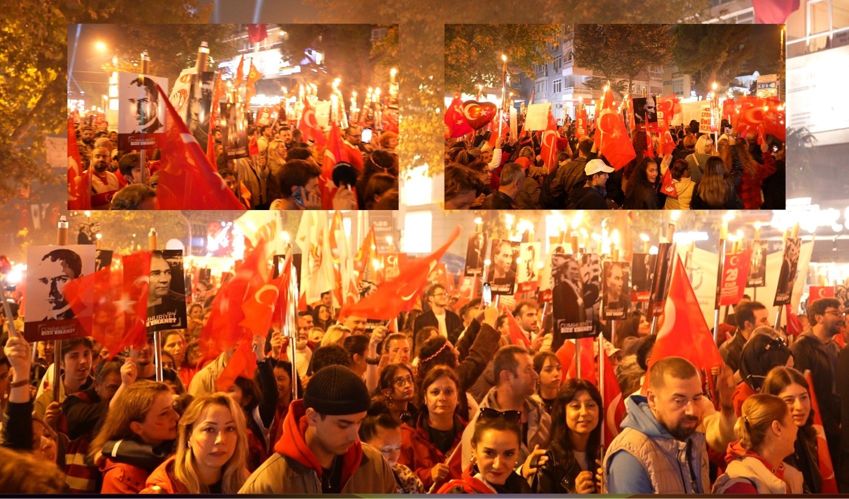 Bağdat Caddesi'nde coşkulu 29 Ekim kutlaması: Binlerce yurttaş katıldı