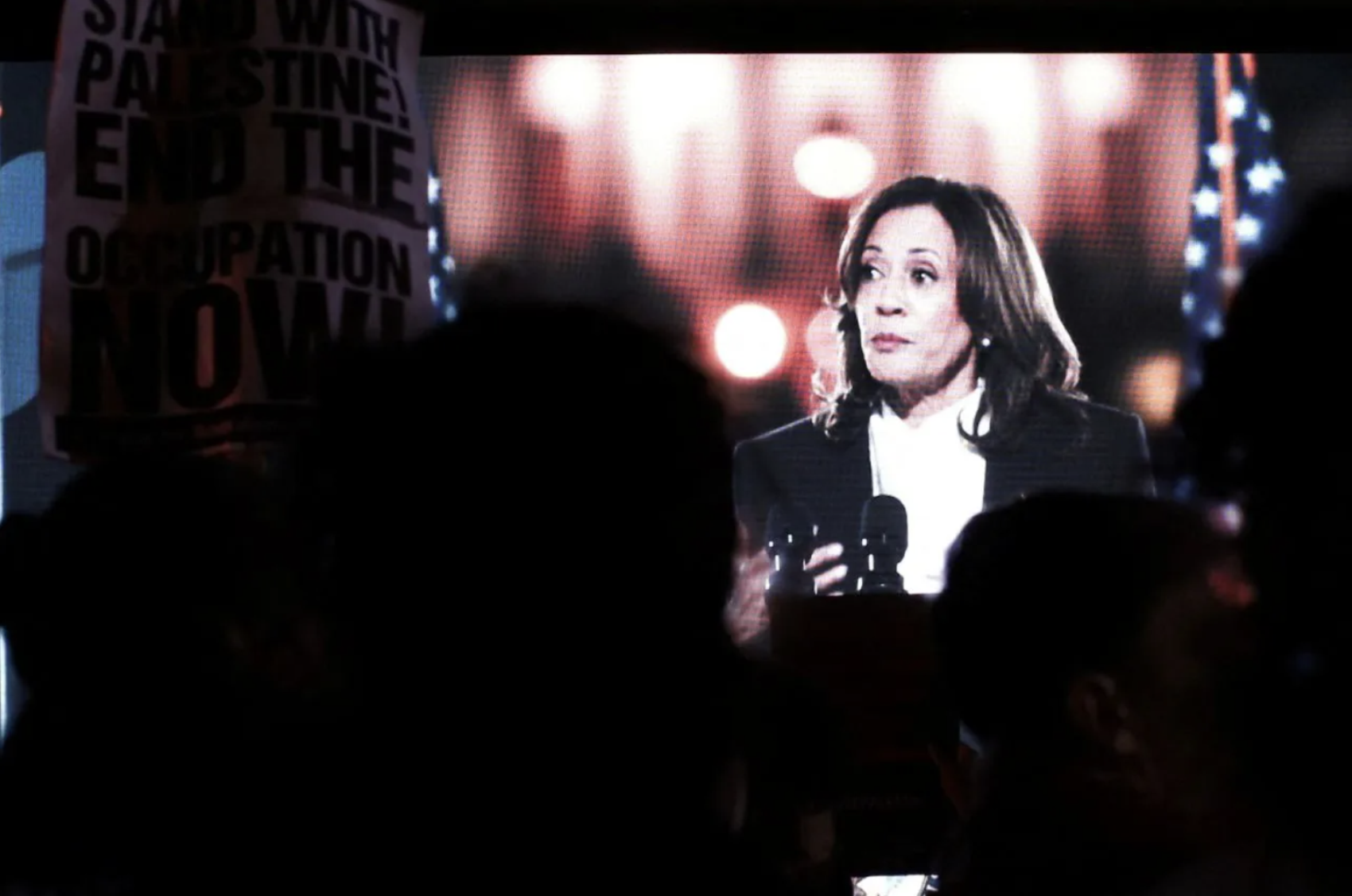 Kamala Harris’e Gazze' protestosu: 'Bugün kaç çocuk öldürdün?'