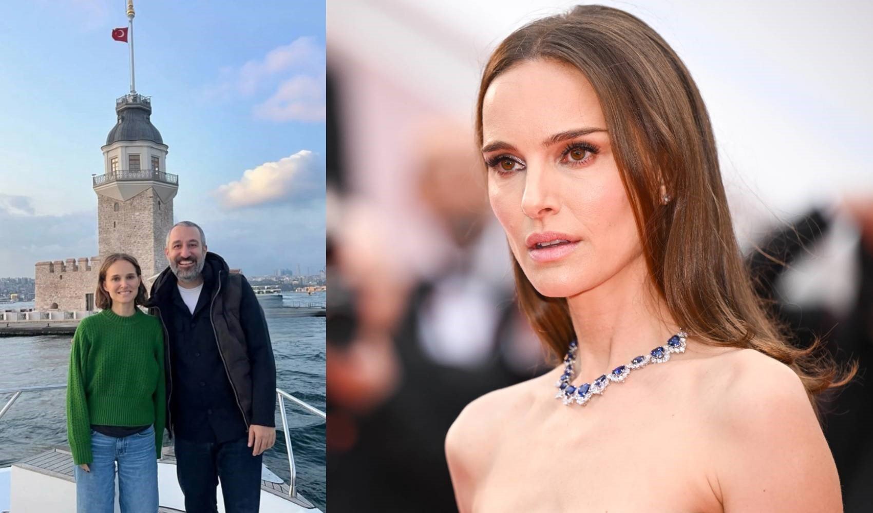 Dünyaca ünlü Oscar'lı oyuncu Natalie Portman İstanbul'da