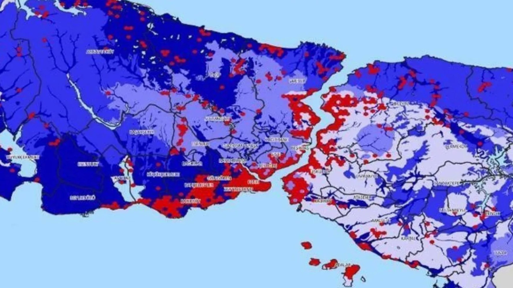 İBB açıkladı: İşte İstanbul'un zemini en çürük ilçeleri