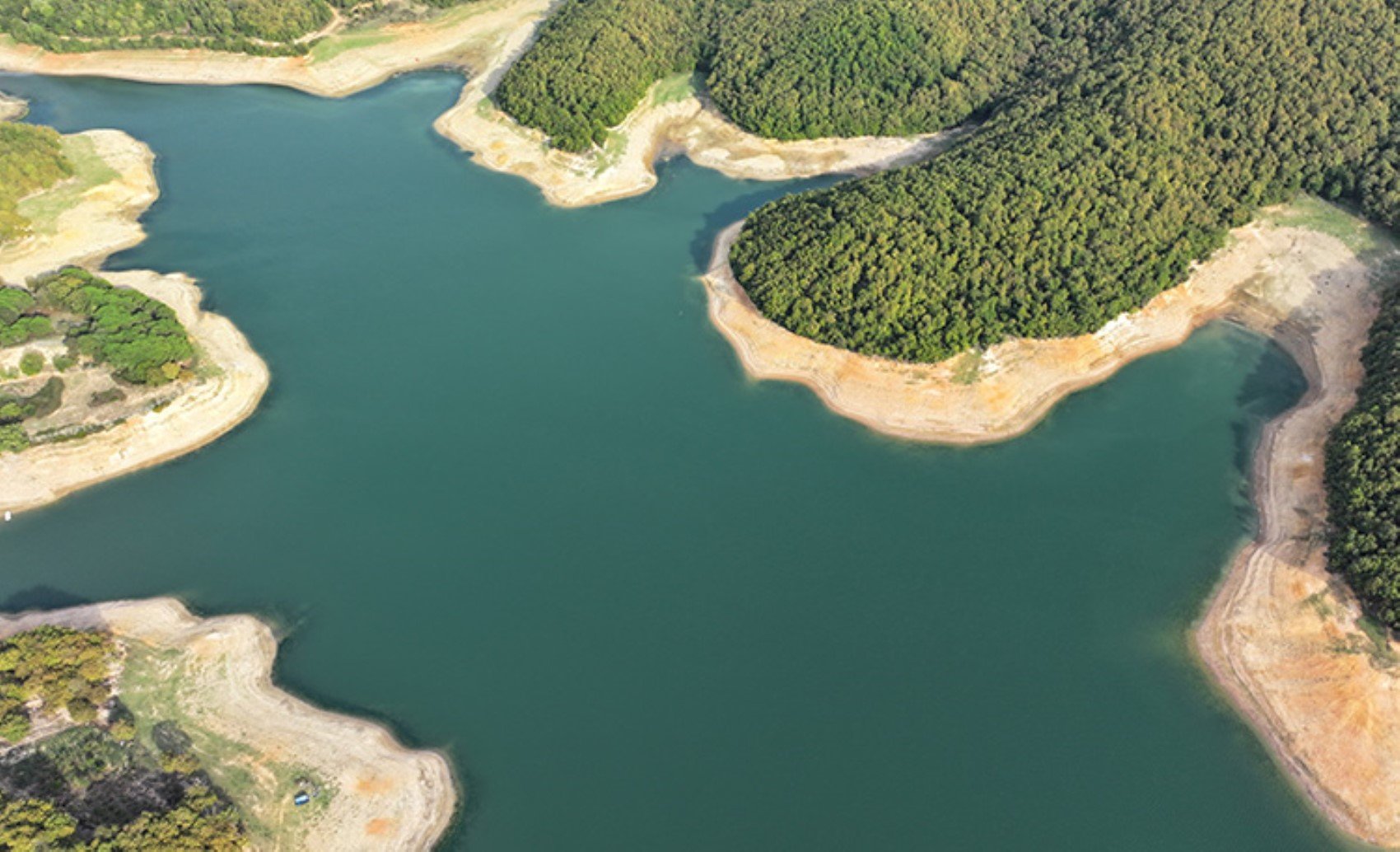 Alibey Barajı son 10 yılın en düşük seviyesinde