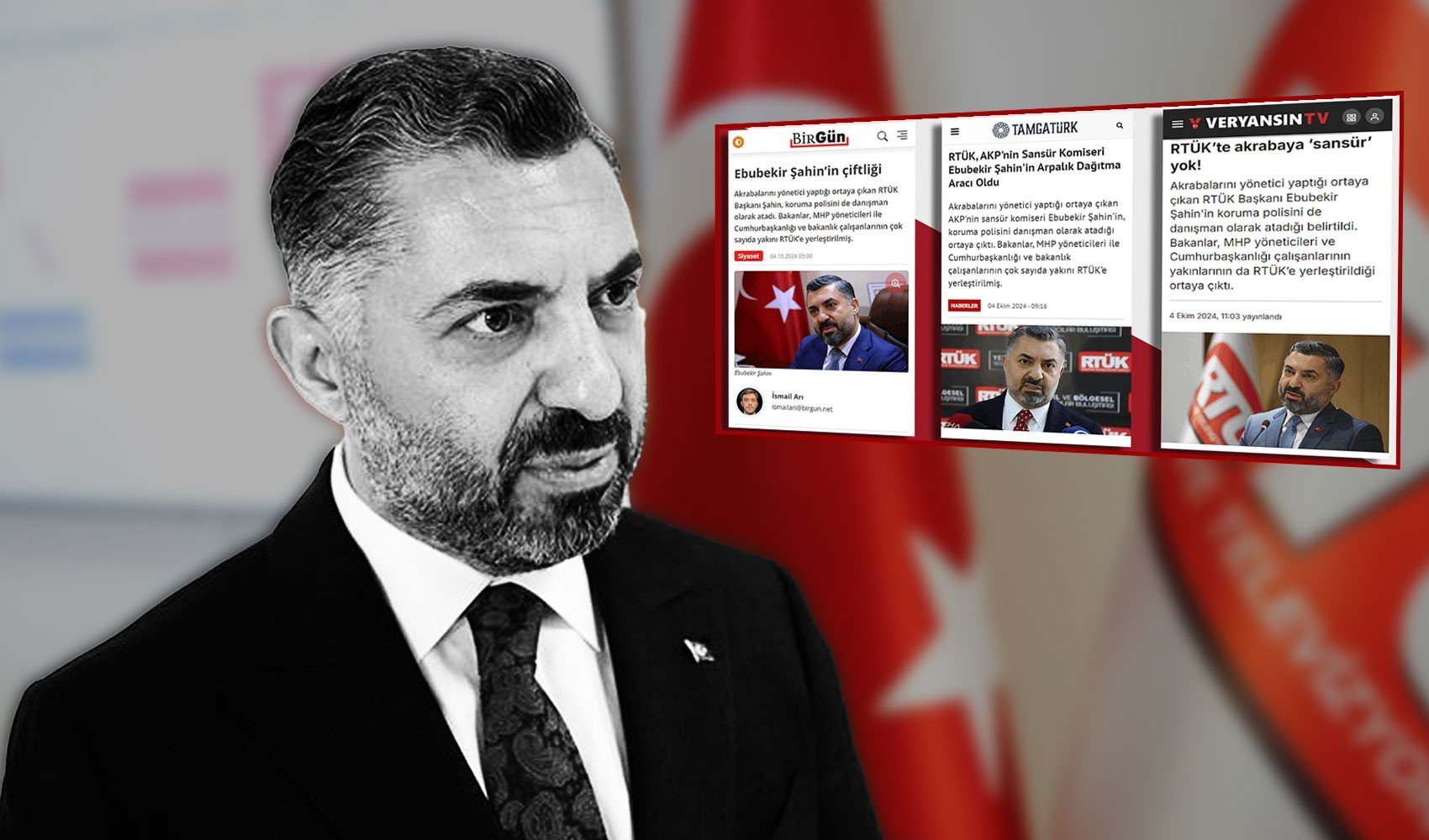 Ebubekir Şahin hakkındaki haberlere erişim engeli