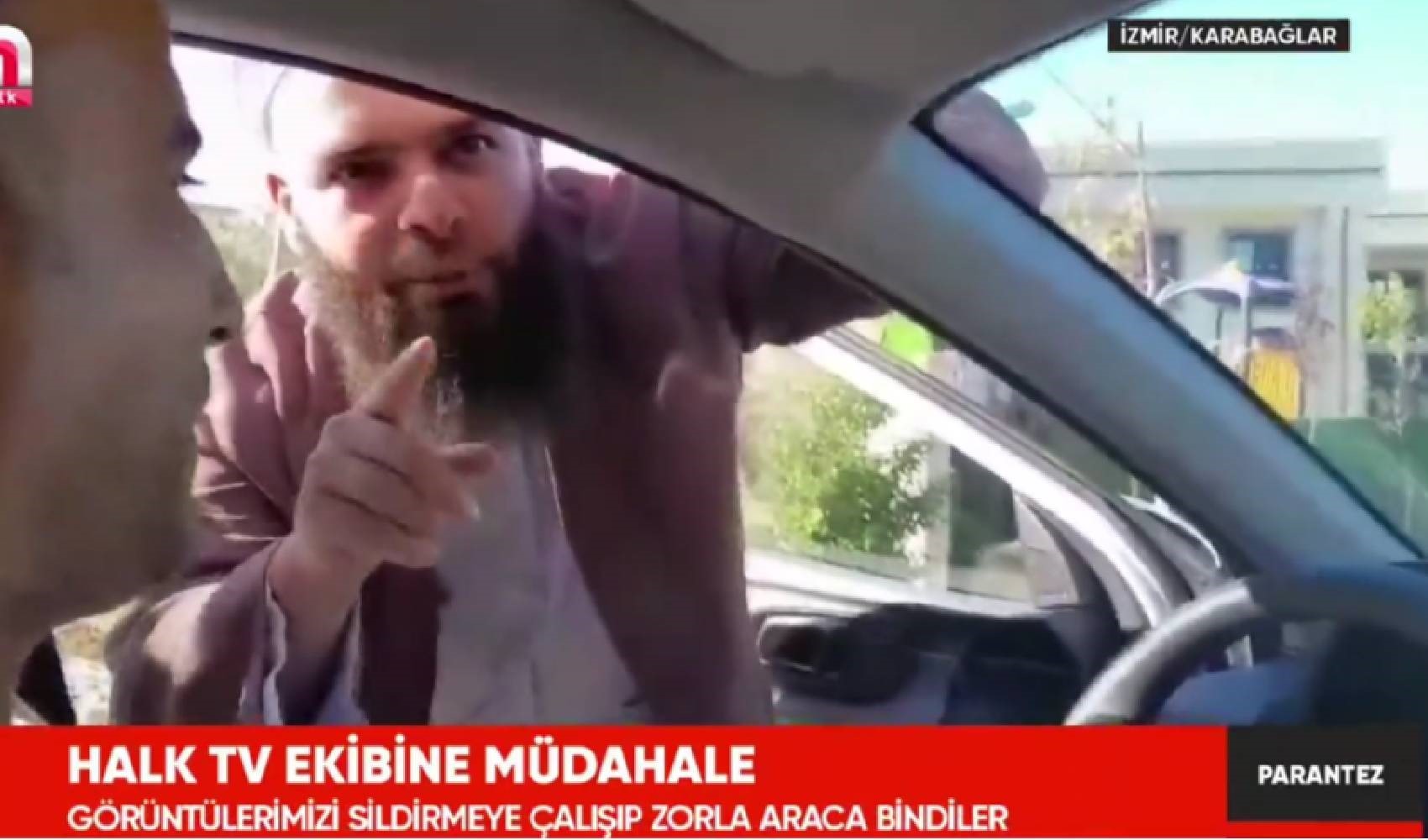 İzmir’de kaçak kuran kursu yöneticilerinden Halk TV ekibine saldırı!