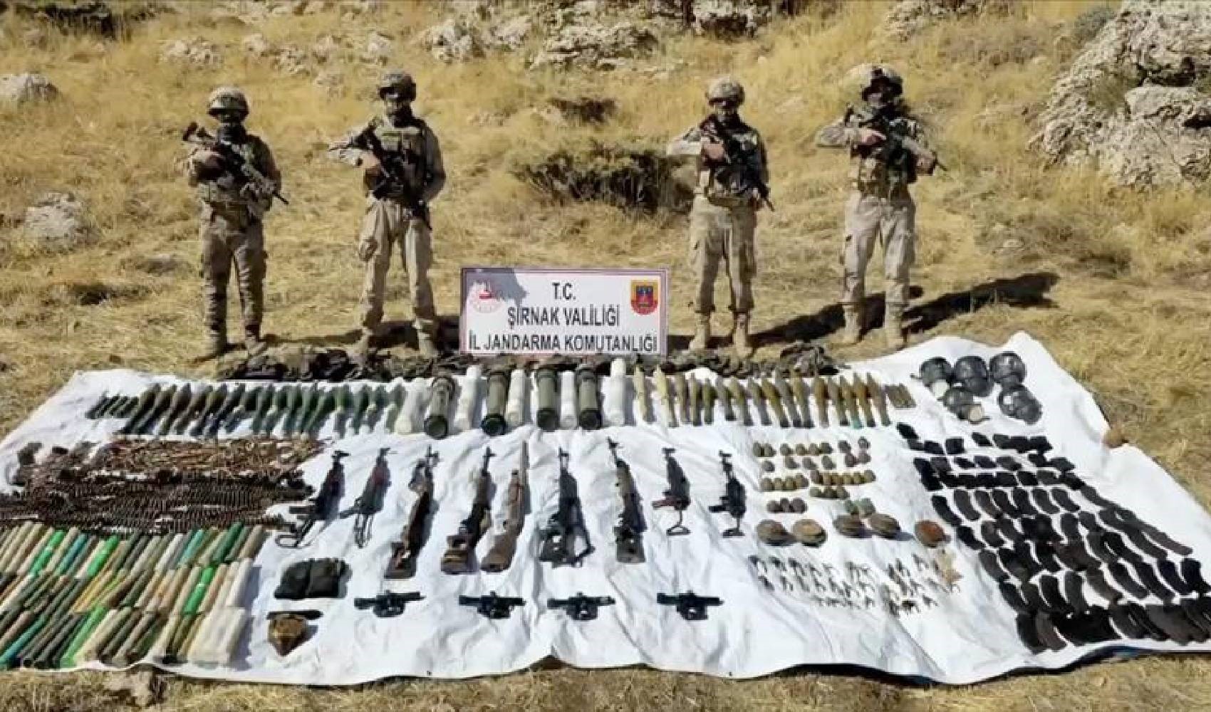 11 ilde PKK' ya operasyon: Çok sayıda patlayıcı ve mühimmat ele geçirildi