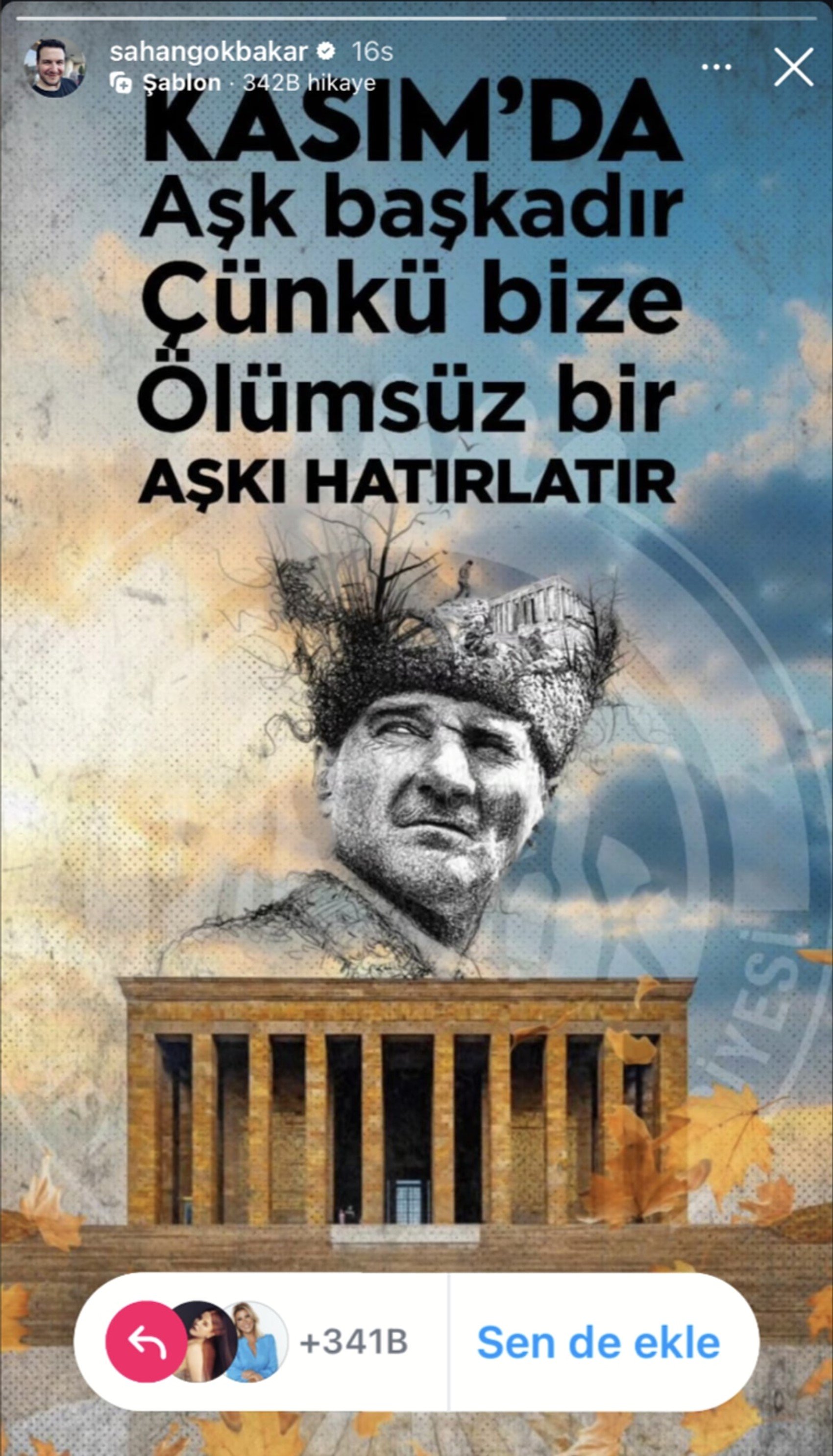 Mustafa Kemal Atatürk'ü böyle andılar... Ünlülerin 10 Kasım paylaşımları