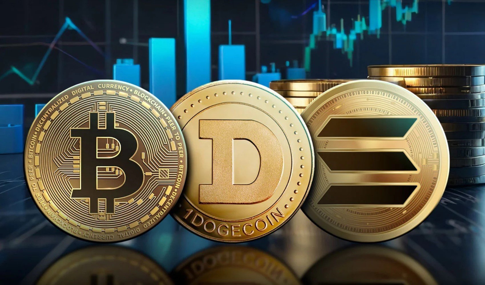 Bitcoin ne kadar? Bitcoin'de artış var mı? Bitcoin ve altcoinlerde son durum ne? Eteherum, Dogecoin, Solana ne kadar?