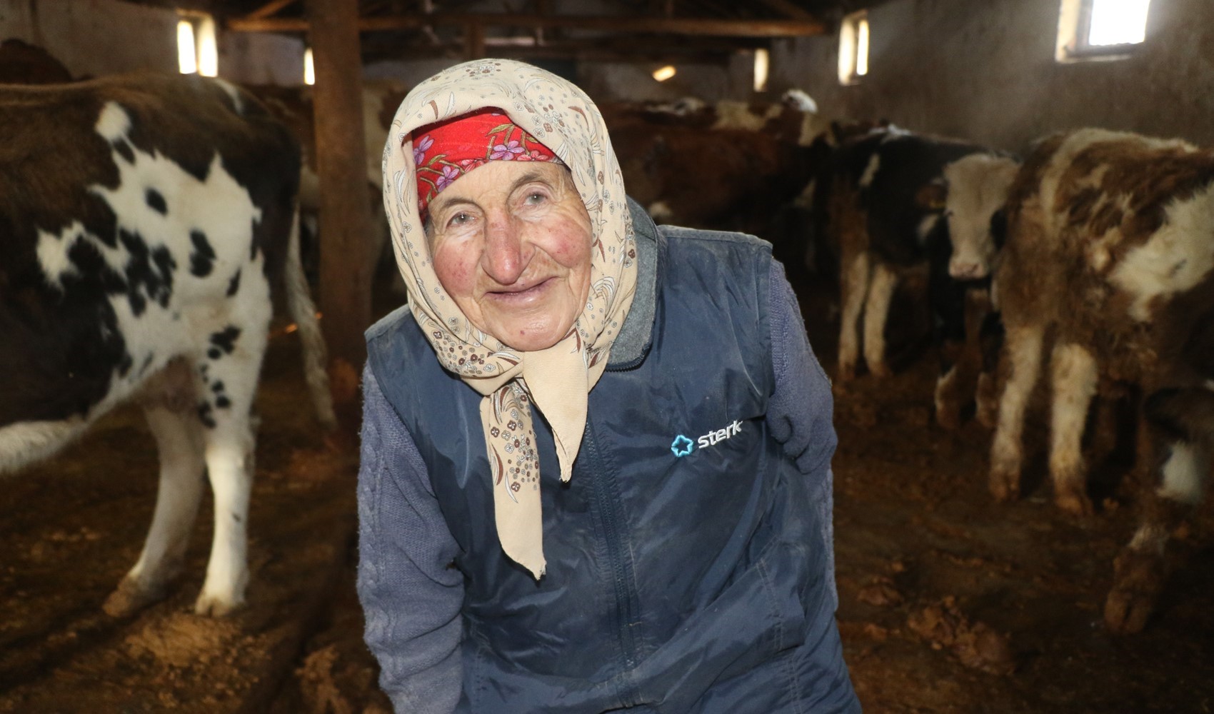 79 yaşındaki Dilber ninenin inanılmaz hayat mücadelesi: 'Görenler maşallah diyor