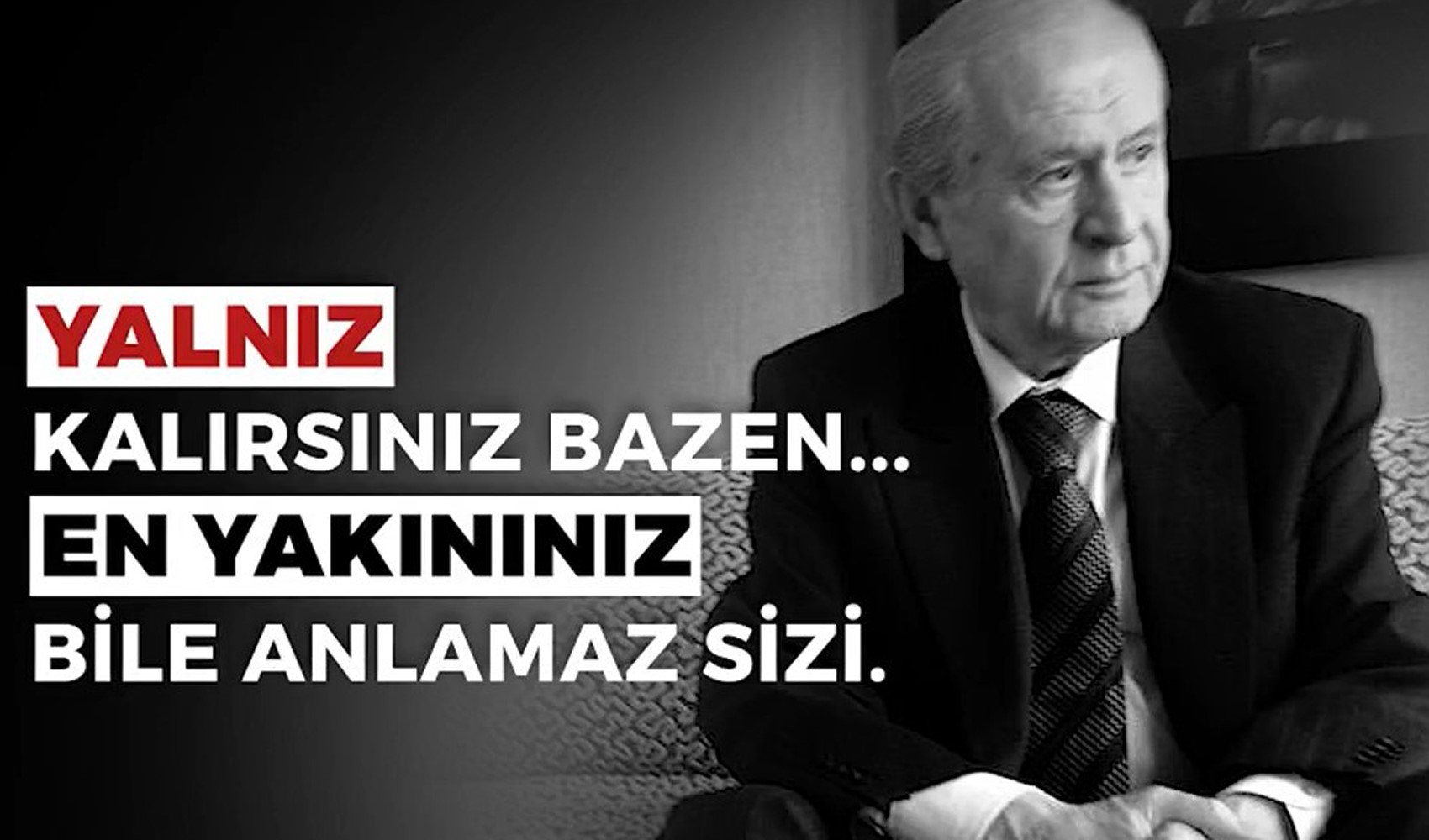 MHP Genel Başkanı Devlet Bahçeli'den yeni video, yeni mesaj: Vakit tamamdır, söz konusu vatandır