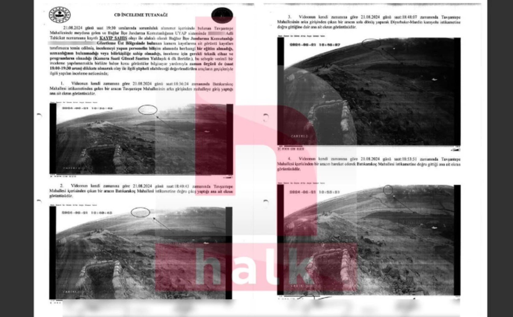 Narin’in ölümünde şüpheli araç izleri: Köye girdi, çıkmadı