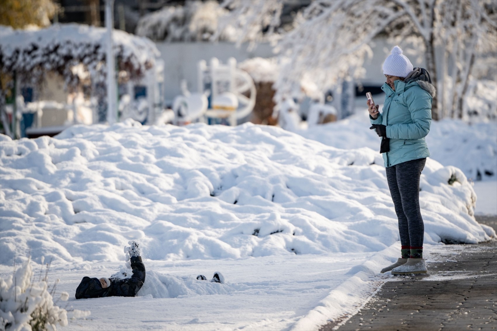 Her yer beyaza büründü: Yurttan kar manzaraları