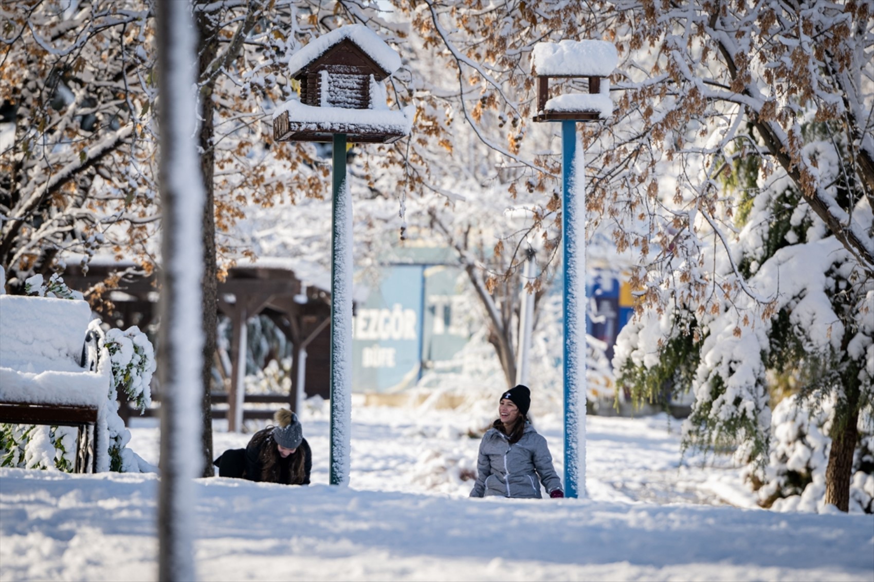 Her yer beyaza büründü: Yurttan kar manzaraları