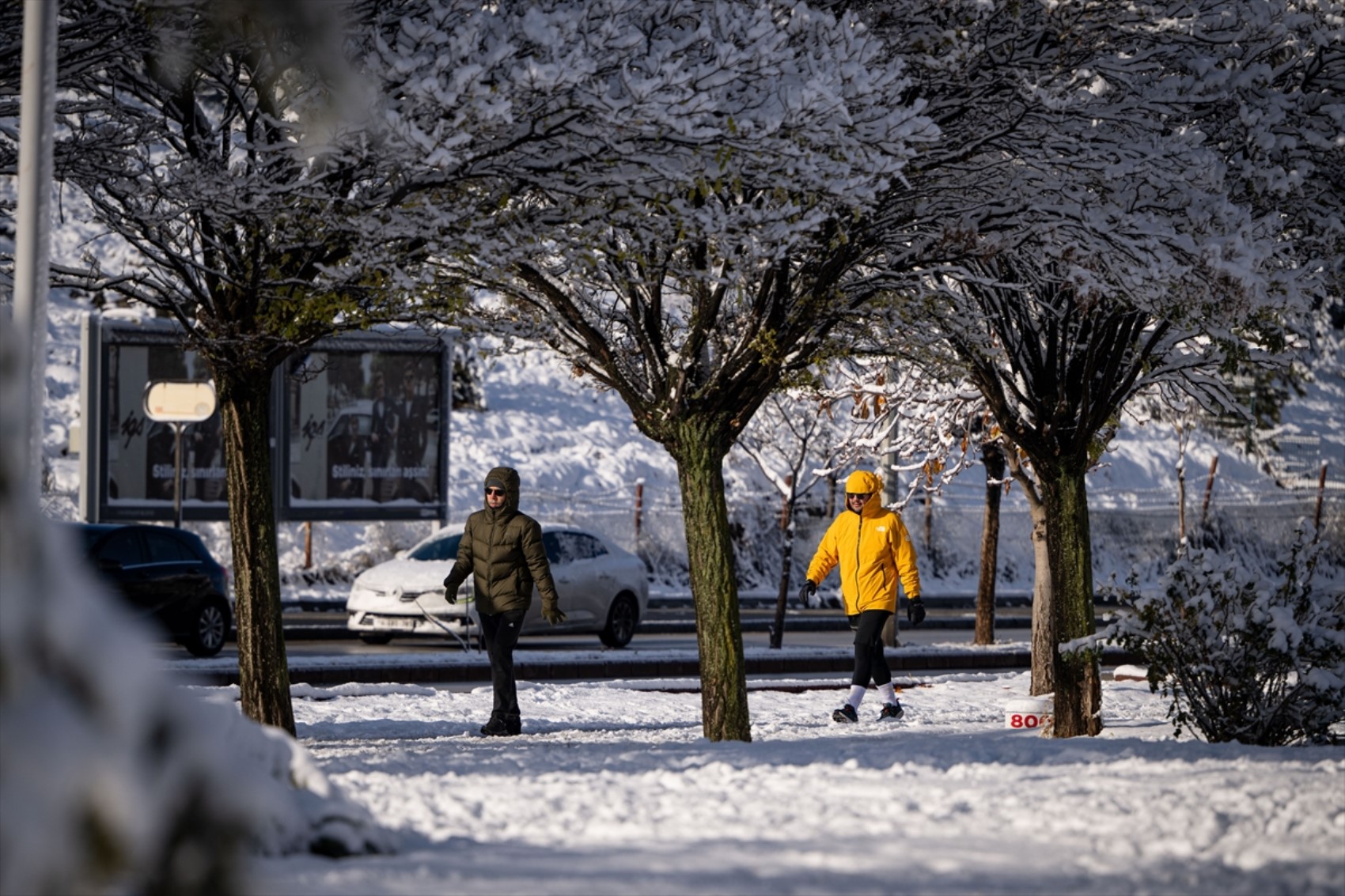 Her yer beyaza büründü: Yurttan kar manzaraları