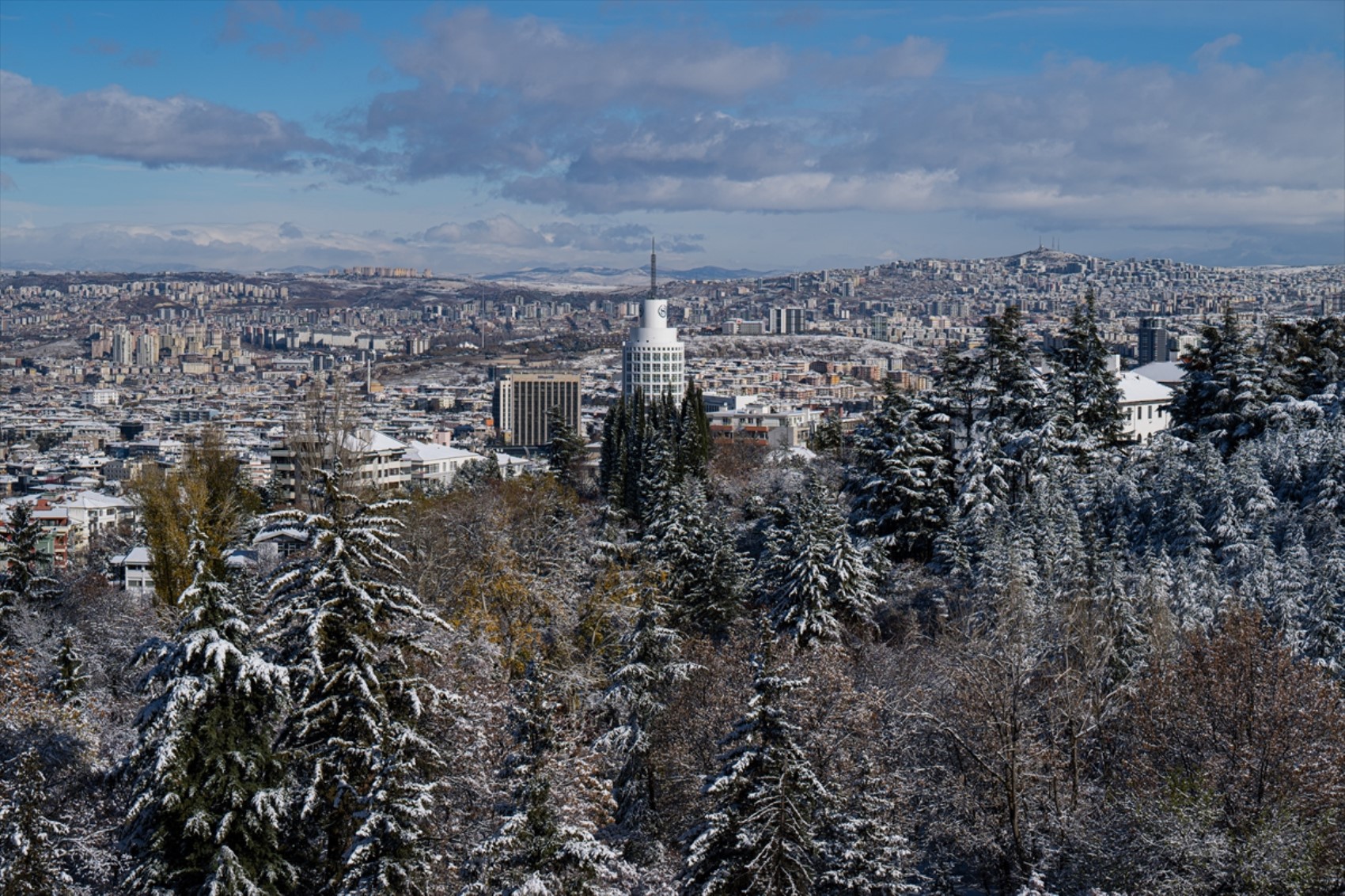 Her yer beyaza büründü: Yurttan kar manzaraları